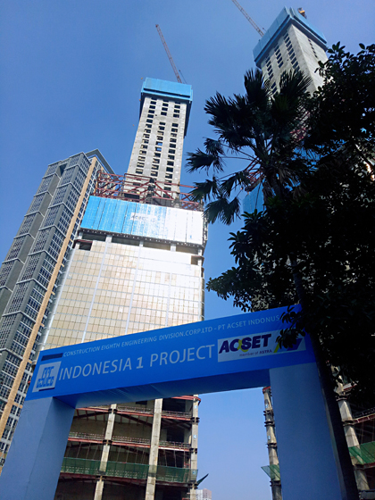 Concrete Placing Boom in Malaysia